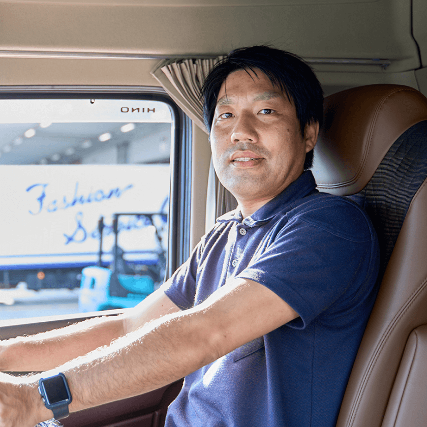 男性ドライバー