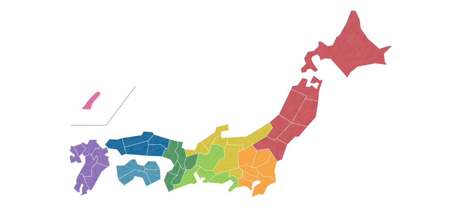 日本地図