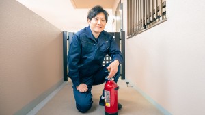 消防設備士資格を活かしてマンションメンテナンス／神戸市