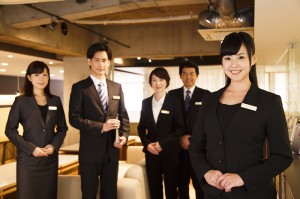 ホテルの人事管理職