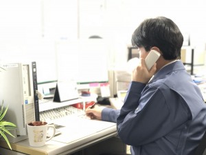 清掃部門のルート営業・事務職