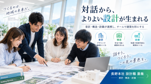 設計職（意匠・構造・設備）長野本社