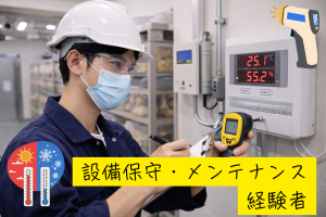 飼育室内の空調、温湿度管理／設備メンテナンス