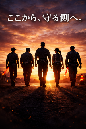 日給14,160円　高速道路規制・交通誘導警備員　未経験OK