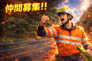 木更津　橋梁点検の交通誘導警備員　日給13,160円～