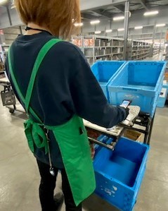 倉庫内での商品補充・ピッキングスタッフ