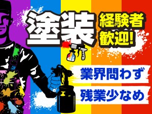 スプレーガンなどで吹付け塗装