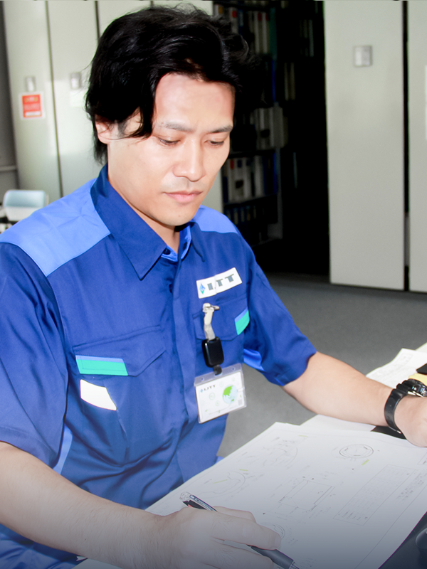 エンジニアの社員