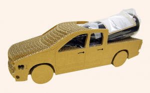 ECOダンボール製品の汚れなどを目でみてチェック検品検査