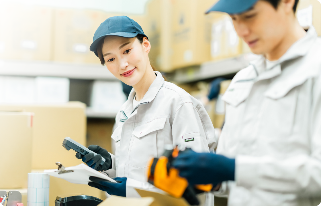社員の写真