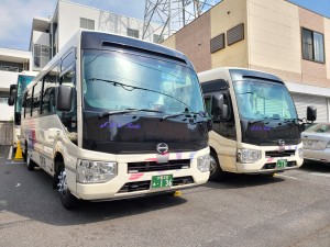 マイクロバスでのルート送迎ドライバー