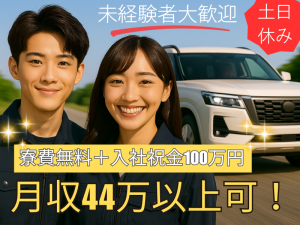 海外向け人気自動車の製造スタッフ