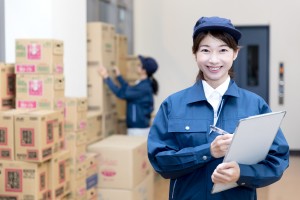 食料品の構内作業