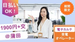 期間限定／電子カルテに関するテレフォンオペレーター