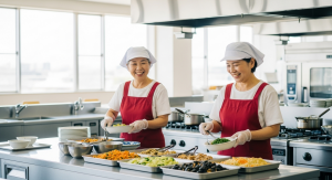 学生マンション食堂の調理チーフ_04
