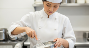 カフェレストランのパティシエ_01
