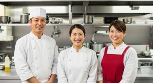 介護施設の調理スタッフ