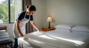 保養所での調理補助及び清掃スタッフ