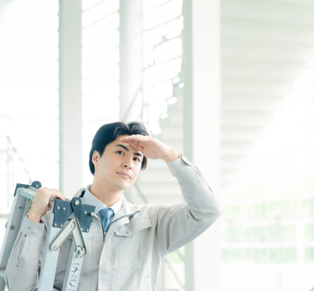 働く男性社員