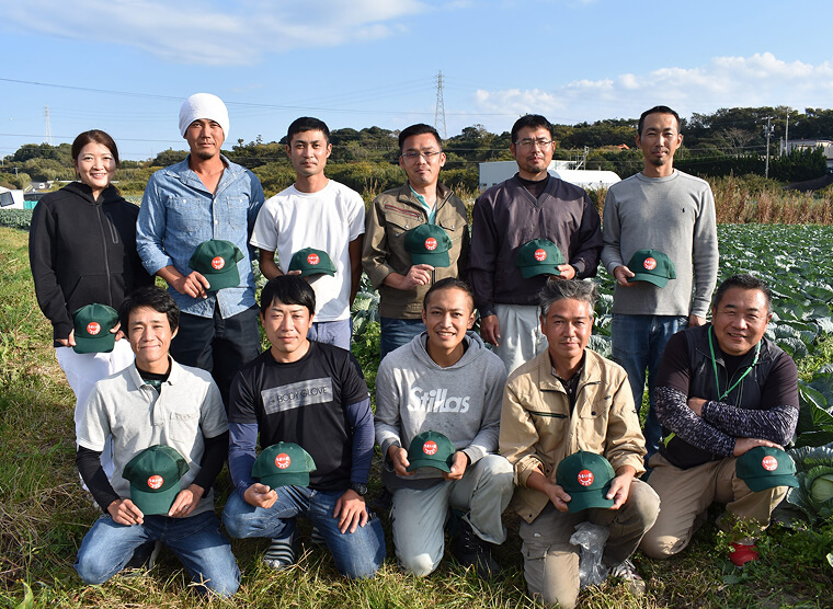 地元農家と提携して生まれた「静農会」