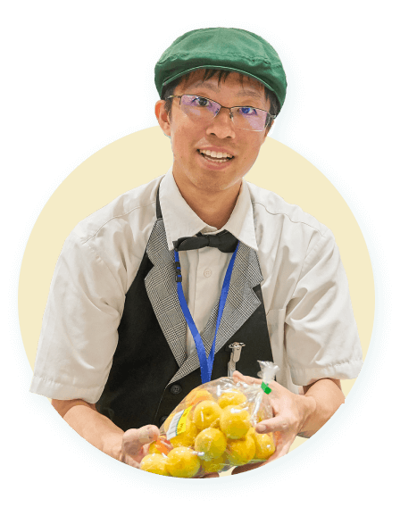 青果部門で働く社員