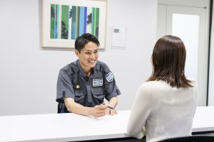 セキュリティスタッフ/2交代/安定性抜群/中新川営業所