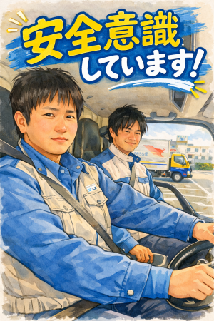 機械部品などの配送ドライバー_5678