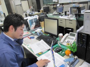 運送会社の事務スタッフ