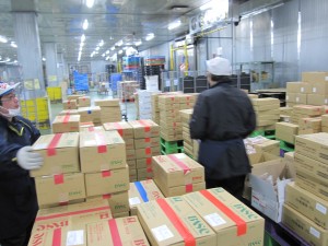 商品の仕分けなどの倉庫内作業