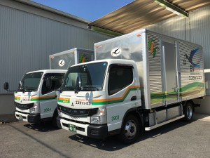 アパレル商品のルート配送スタッフ