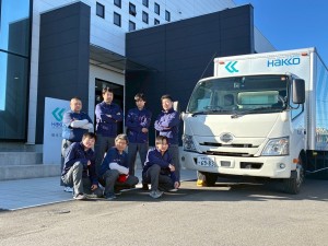 4tルート配送ドライバー｜ホテルのシーツ・タオル配送