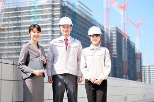 建築現場の施工管理者