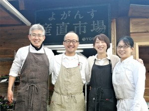 イタリアンレストランで調理、メニュー開発